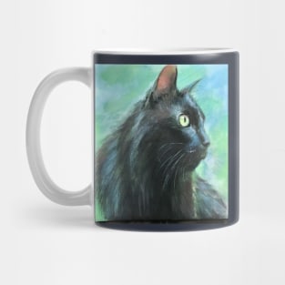 A Black Cat on a Bright Day Mug